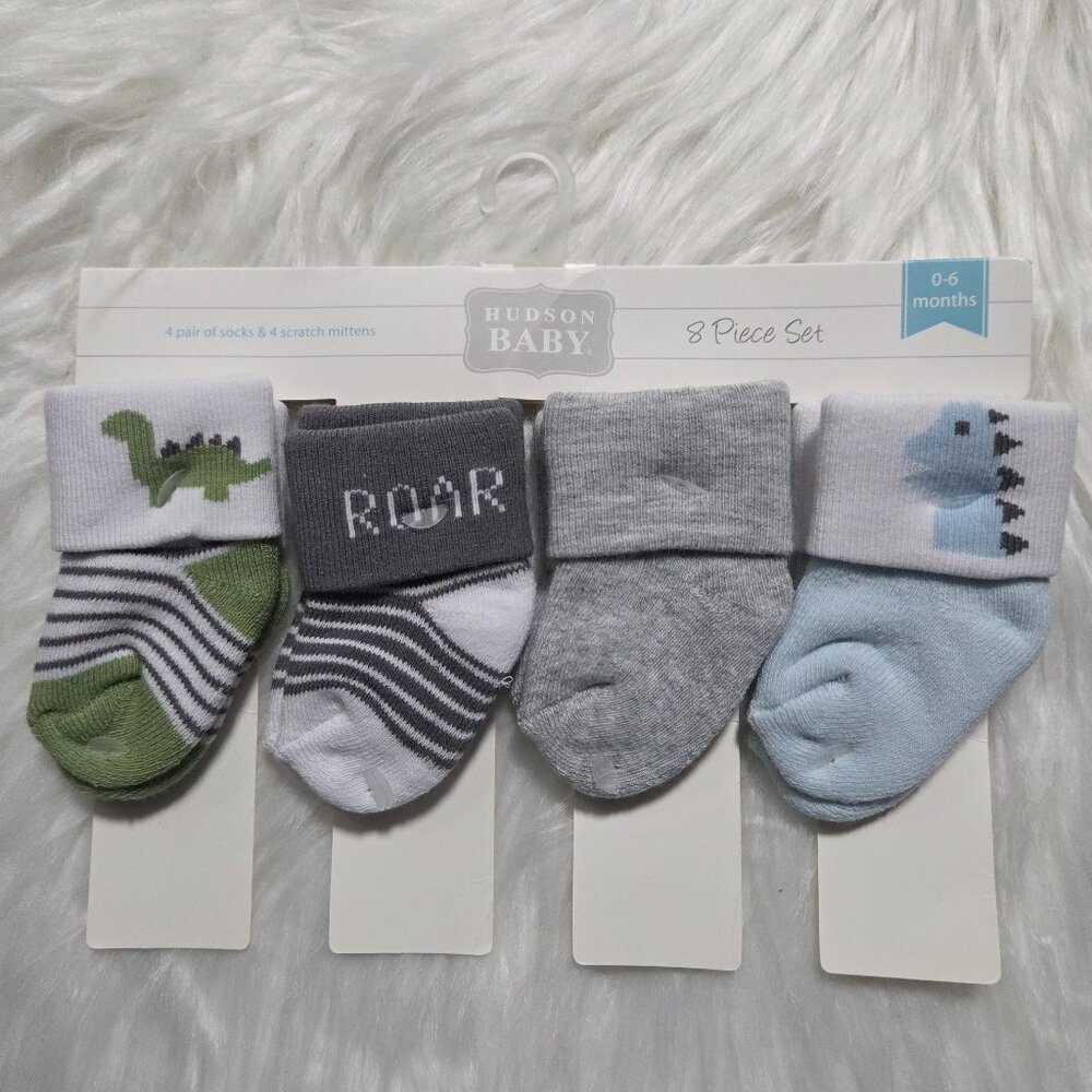 Hudson Baby Dinosaur Socks